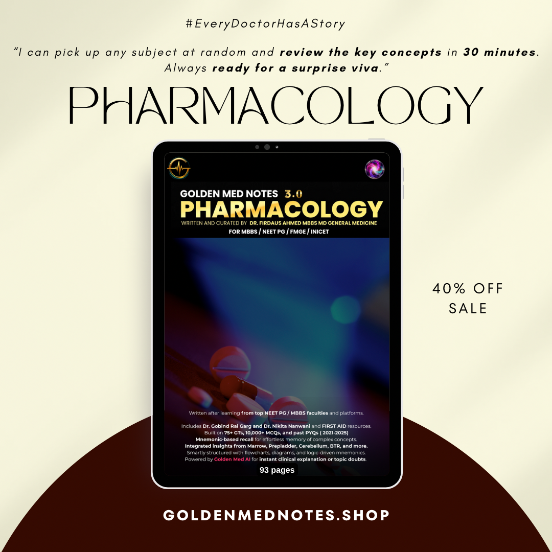 🔬 2nd Year MBBS Expert Concise Exam Ready Notes Bundle